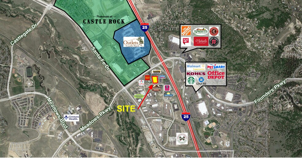 More Photos Of 658 Genoa Way, Castle Rock Storefront For Lease