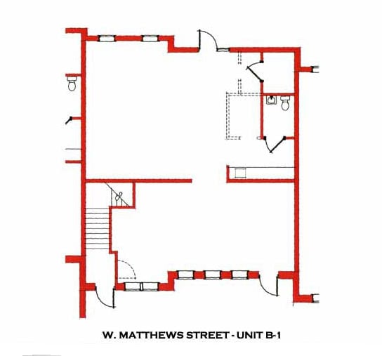 More Photos Of 211 W Matthews St, Matthews Office For Sale