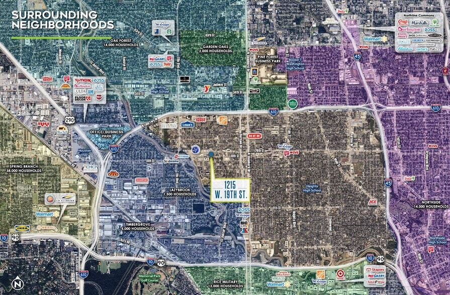 More Photos Of 1215 W 19th St, Houston General Retail For Lease