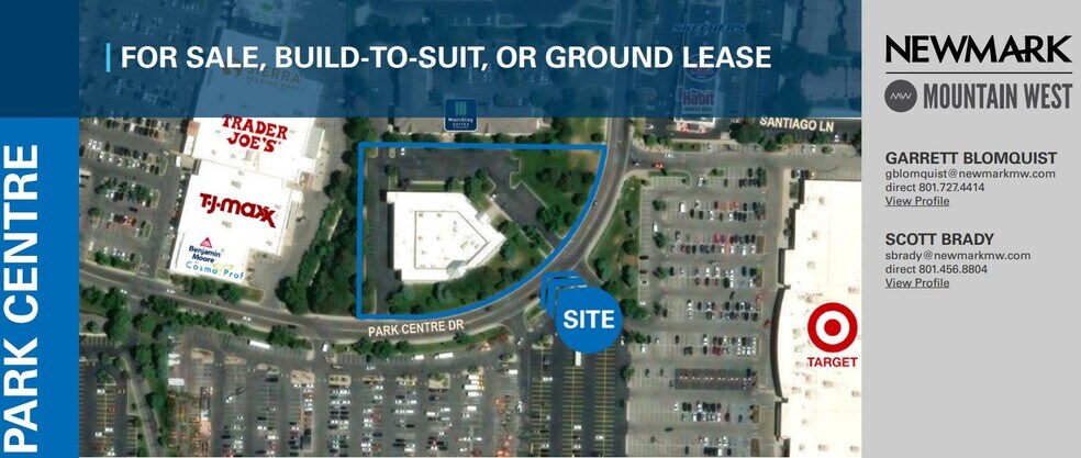 Primary Photo Of 7030 S Park Centre Dr, Salt Lake City Land For Lease