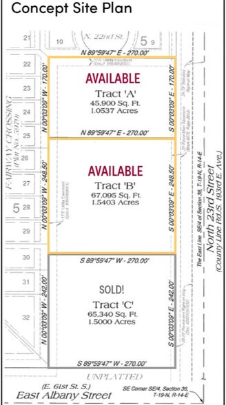 More Photos Of 61st & County Line Rd, Broken Arrow Land For Sale