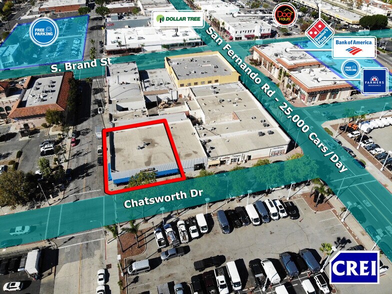 More Photos Of 215 Chatsworth Dr, San Fernando Freestanding For Lease