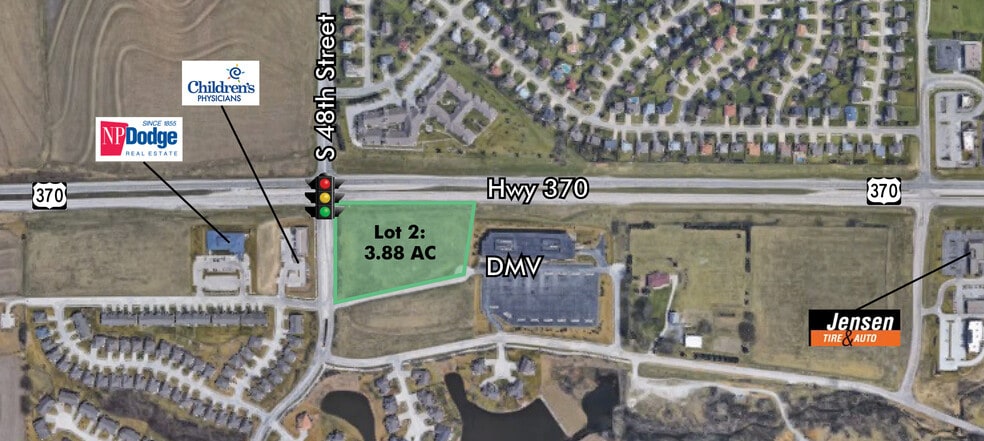 Primary Photo Of Hwy 370 & S 48th Street, Bellevue Land For Sale