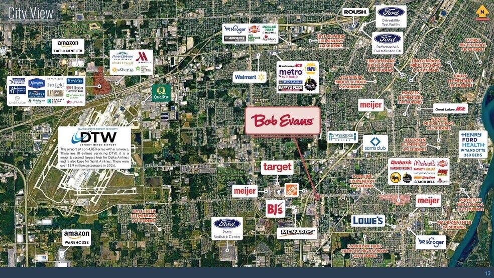 More Photos Of 20465 Eureka Rd, Taylor Restaurant For Sale