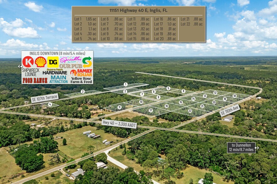 More Photos Of 11151 Highway 40 E, Inglis Land For Sale