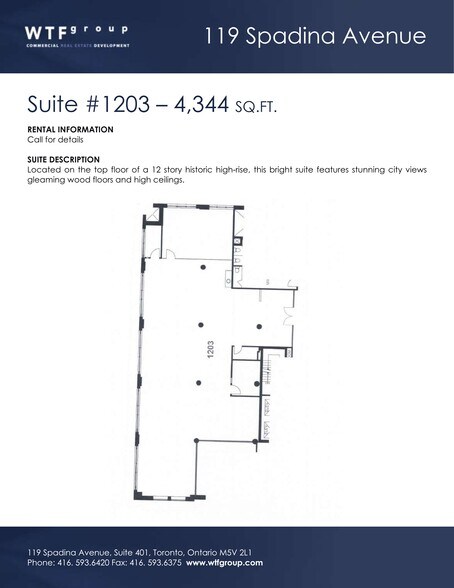 More Photos Of 119 Spadina Ave, Toronto Loft Creative Space For Lease