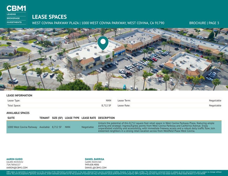 More Photos Of 1000-1100 W West Covina Pky, West Covina General Retail For Lease