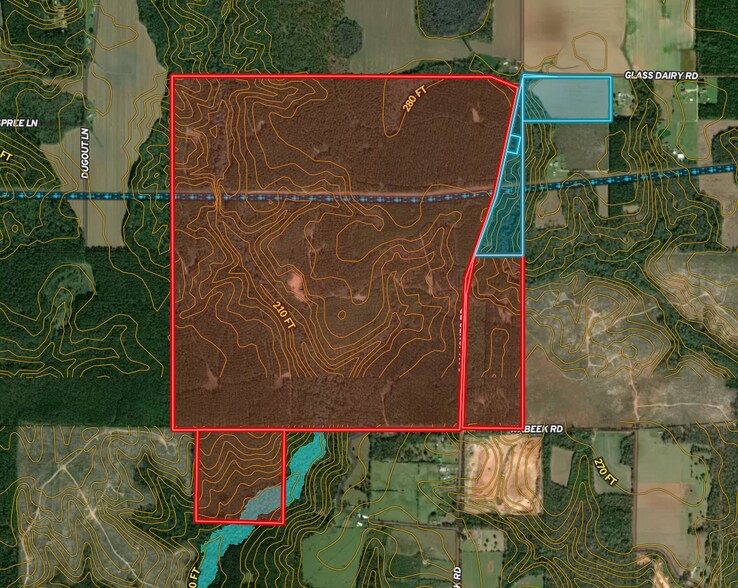 Primary Photo Of Sam Jones rd, Atmore Land For Sale