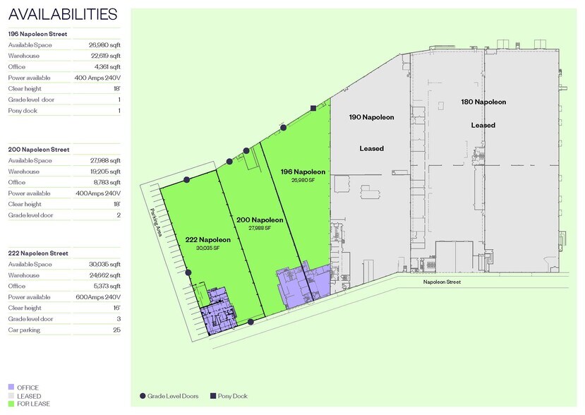 More Photos Of 180-222 Napoleon St, San Francisco Warehouse For Lease