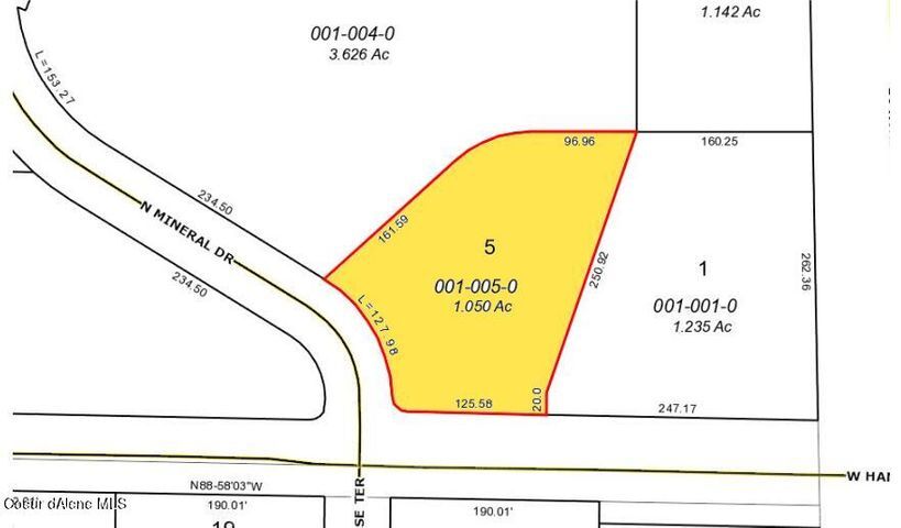 More Photos Of 435 W Hanley Ave, Coeur d'Alene Land For Sale