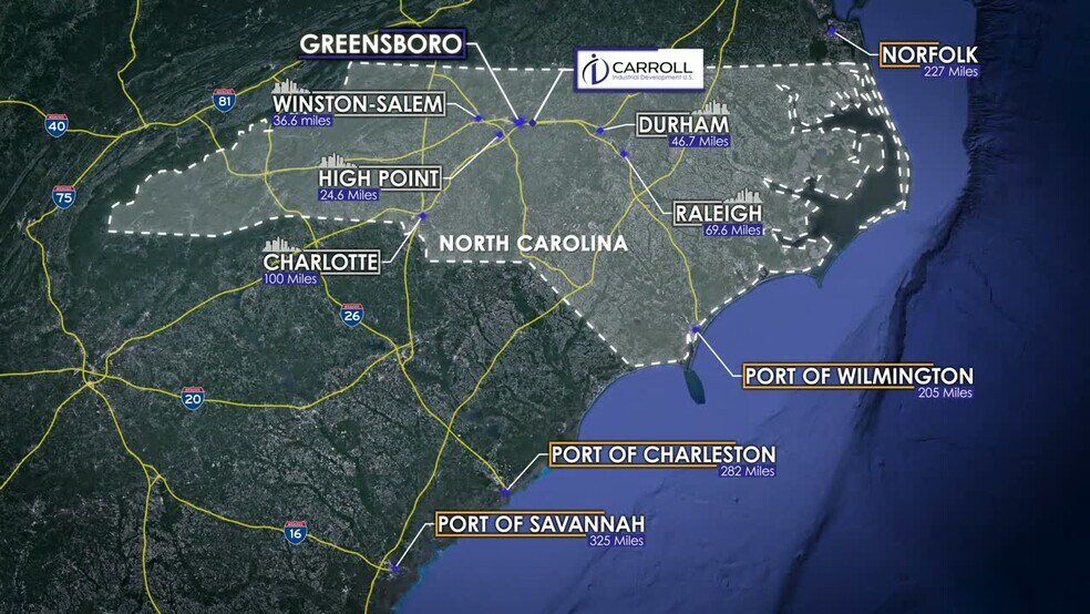 Primary Photo Of 749 Knox Rd, Mcleansville Distribution For Lease