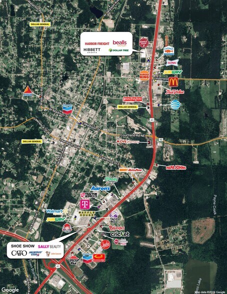 More Photos Of 15485 Hwy 43, Russellville, AL 35653, Russellville Land For Lease