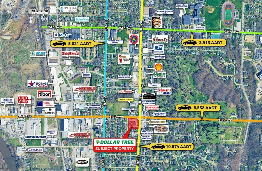 More Photos Of 3100 11th St, Rock Island Supermarket For Sale