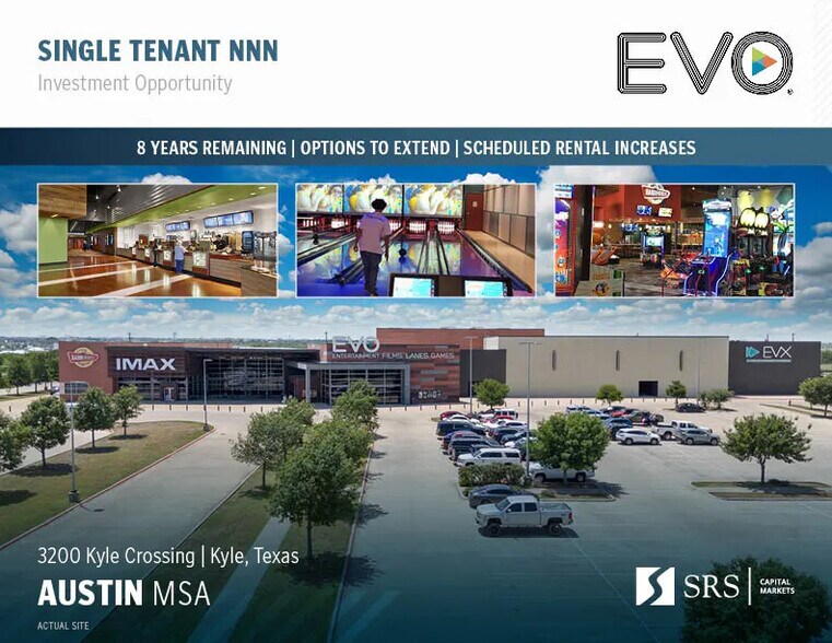 Primary Photo Of 3200 Kyle Xing, Kyle Movie Theatre For Sale