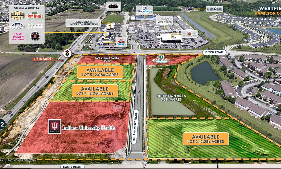 More Photos Of SR 32 and Ditch Rd, Westfield Land For Sale