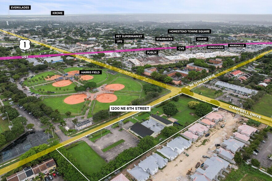 Primary Photo Of 1200 NE 8th St, Homestead Land For Sale