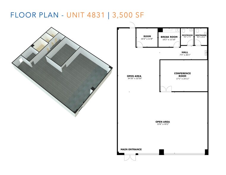 More Photos Of 4831-4835 E Colonial Dr, Orlando Unknown For Lease