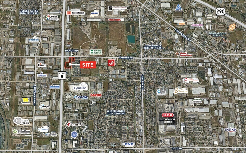 More Photos Of Beltway 8 & Tanner Rd, Houston Land For Sale
