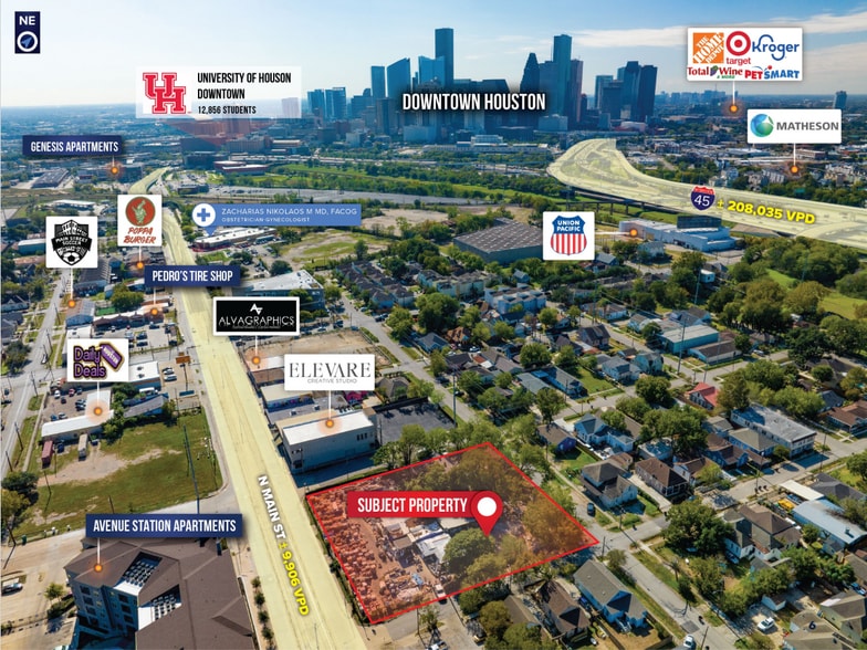 More Photos Of 2009 N Main St, Houston Land For Sale