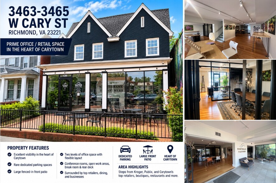 Primary Photo Of 3463-3465 W Cary St, Richmond Office For Lease