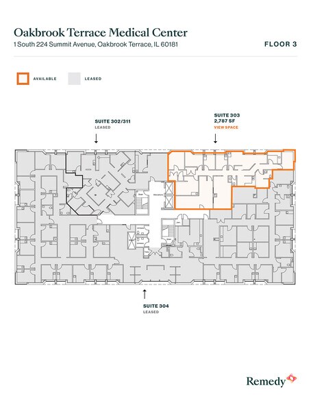 More Photos Of 1S224 Summit Ave, Oakbrook Terrace Medical For Lease