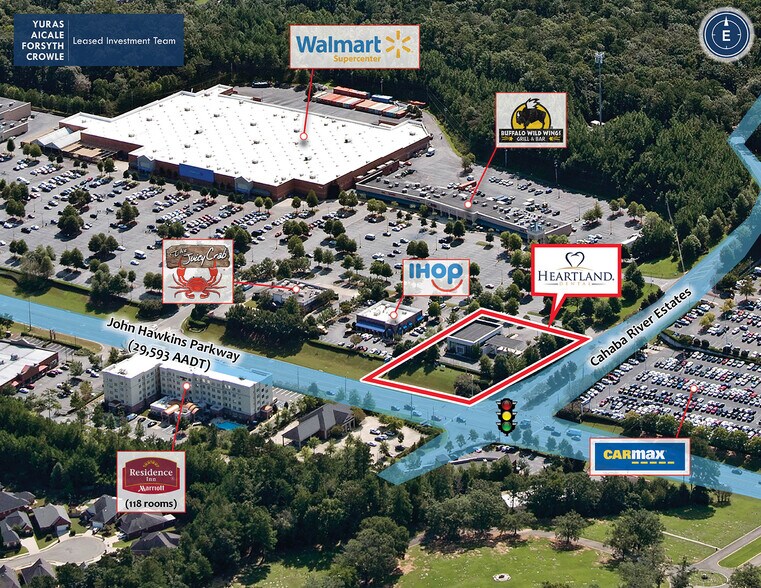 More Photos Of 2720 John Hawkins Pky, Hoover Bank For Sale