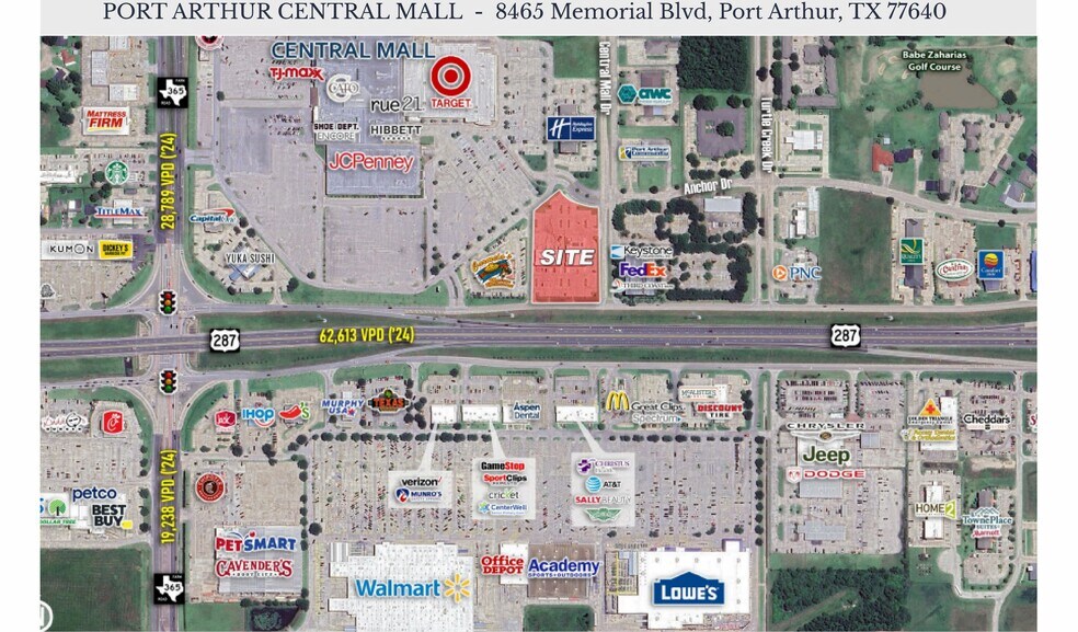 More Photos Of 8450 Memorial Blvd, Port Arthur Storefront For Lease