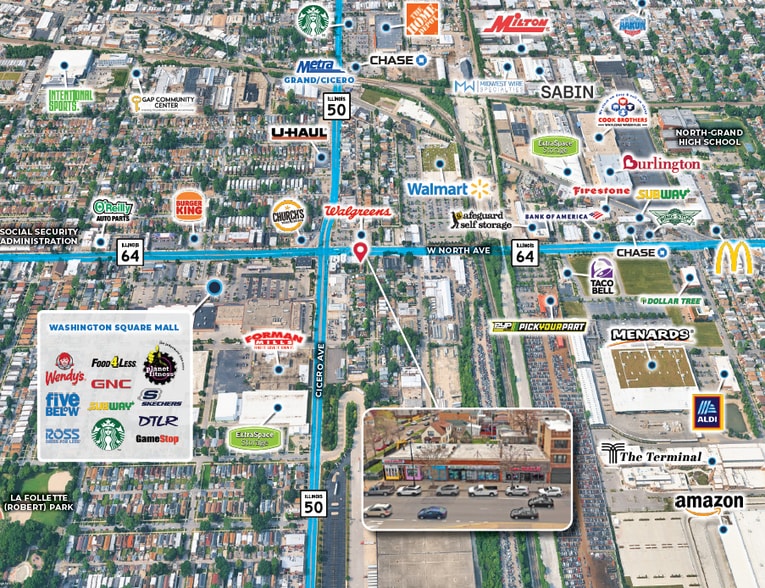 More Photos Of 4737-4747 W North Ave, Chicago Storefront Retail Residential For Sale