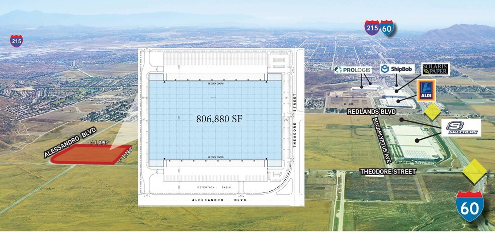 Primary Photo Of NWC Alessandro Blvd And Theodore St, Moreno Valley Distribution For Lease