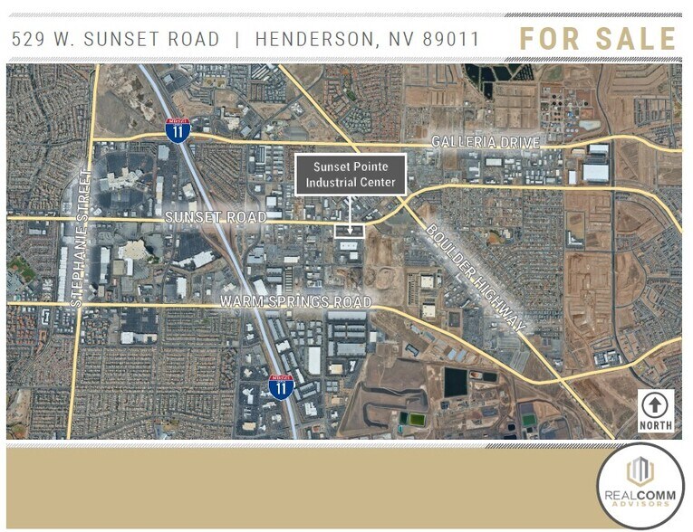 More Photos Of 529 W Sunset Rd, Henderson Distribution For Sale