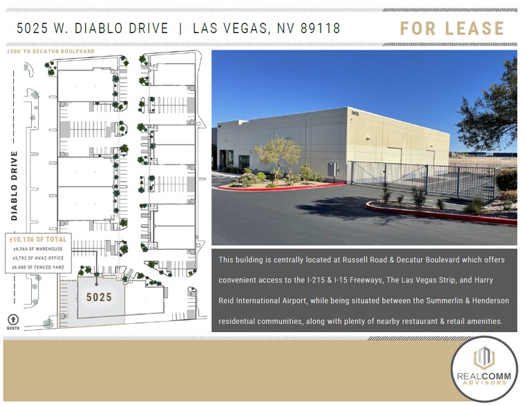 More Photos Of 5025 W Diablo Dr, Las Vegas Light Distribution For Lease