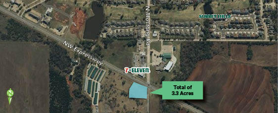 More Photos Of NEC of N Mustang Rd & NW Expressway, Yukon Land For Sale