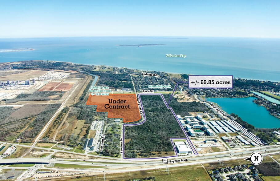 More Photos Of SH 146 and Red Bluff Rd, Seabrook Land For Sale