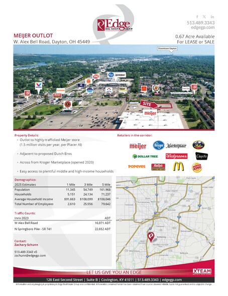More Photos Of W Alex Bell Rd, Dayton Land For Lease