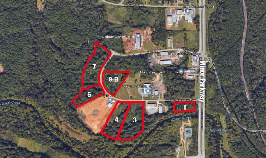 Primary Photo Of Adamsville Industrial Pky, Adamsville Land For Sale