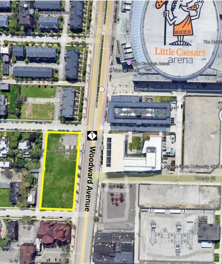 More Photos Of 2800-2860 Woodward Ave, Detroit Land For Sale