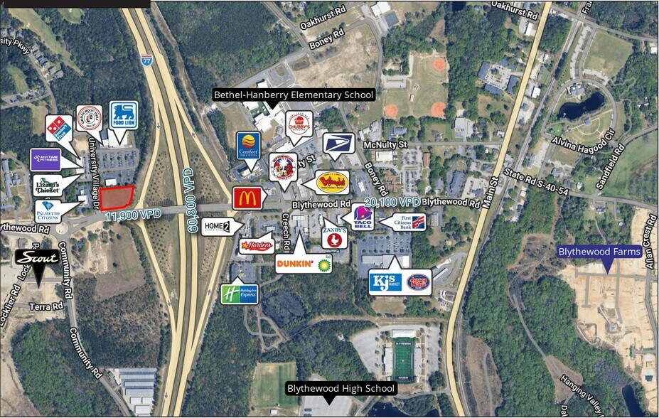 More Photos Of 702 University Village Dr, Blythewood General Retail For Lease
