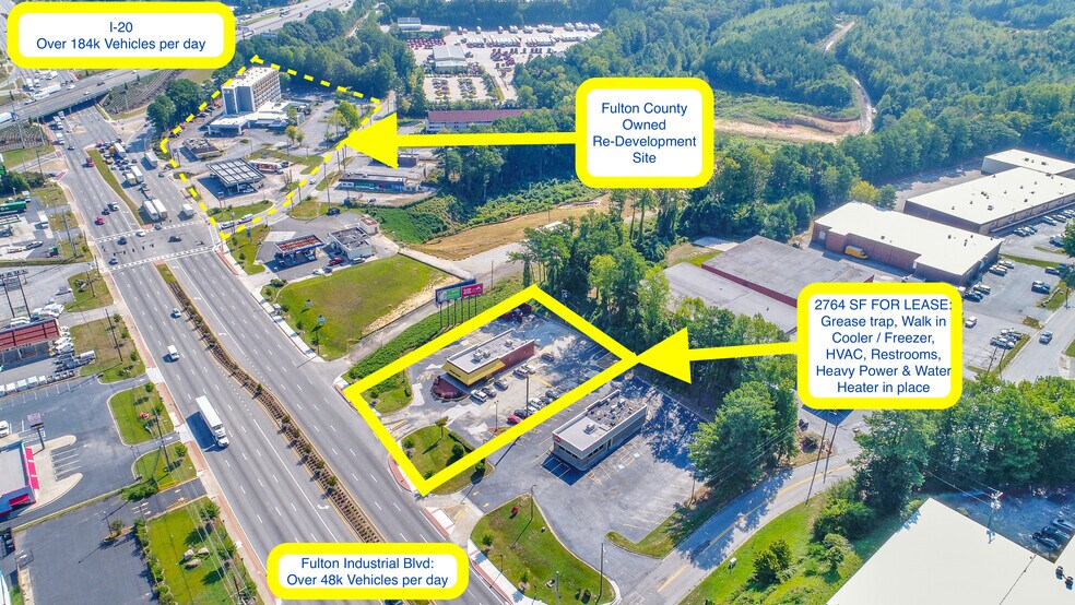 More Photos Of 4346 Fulton Industrial Blvd SW, Atlanta Restaurant For Lease