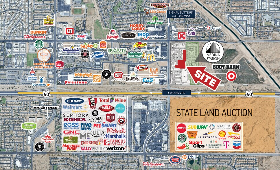 More Photos Of 1421 S Signal Butte Rd, Mesa General Retail For Sale