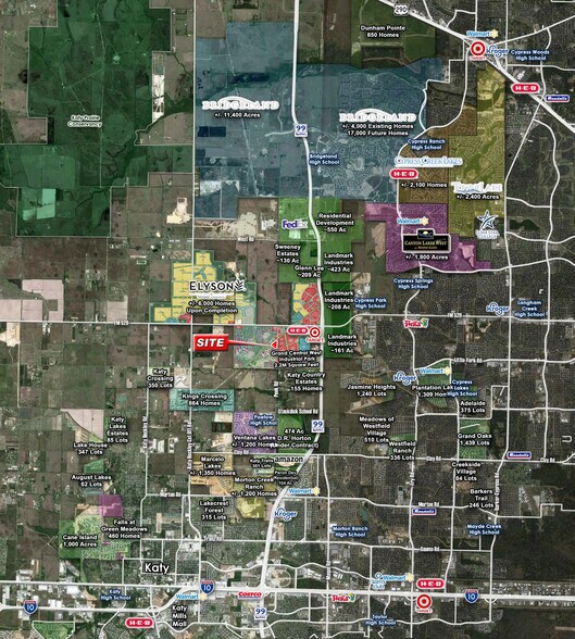 More Photos Of Peek Rd & Elyson Falls Dr, Katy Unknown For Lease