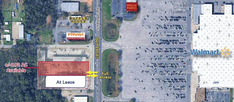 Primary Photo Of 610 Schillinger Rd S, Mobile Land For Lease