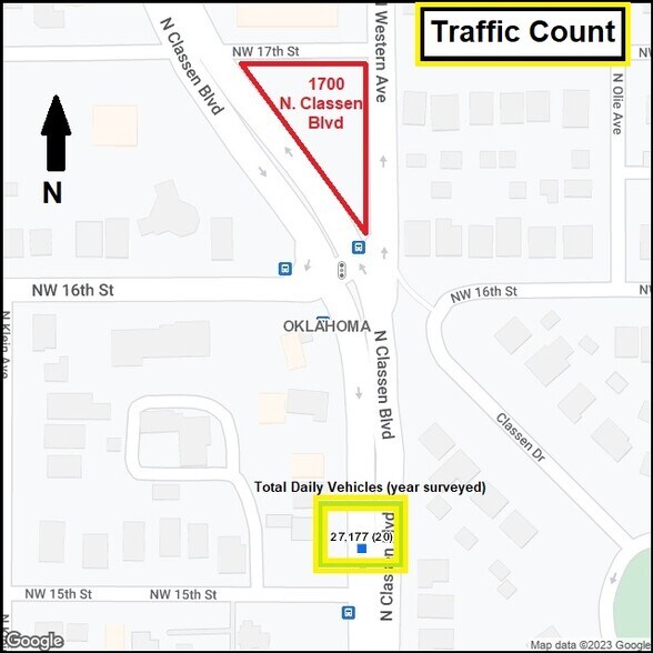 More Photos Of 1700 N Classen Blvd, Oklahoma City Land For Sale