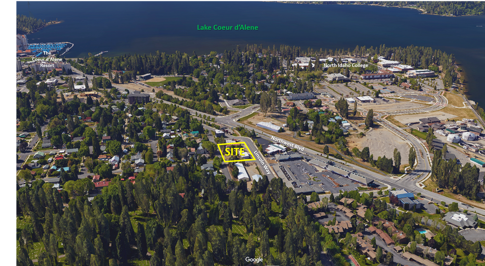 Primary Photo Of 908 Lincoln Way, Coeur d'Alene Land For Sale