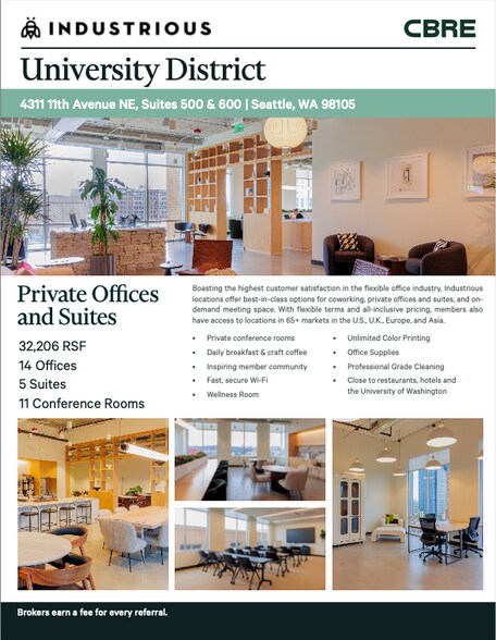 More Photos Of 4311 11th Ave NE, Seattle Coworking Space