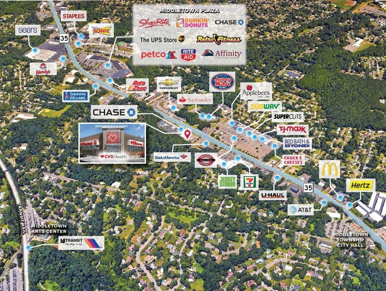 More Photos Of 1200 State Route 35, Middletown Drugstore For Sale