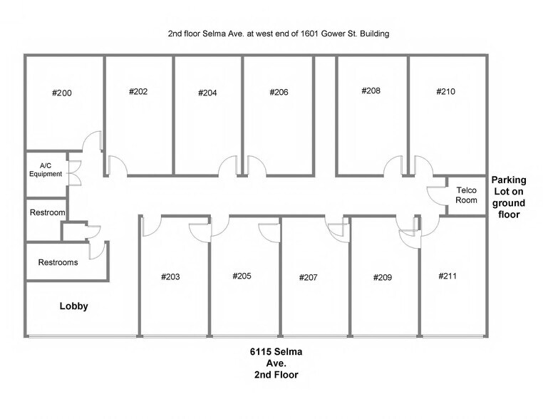 More Photos Of 1601 N Gower St, Los Angeles Office For Sale