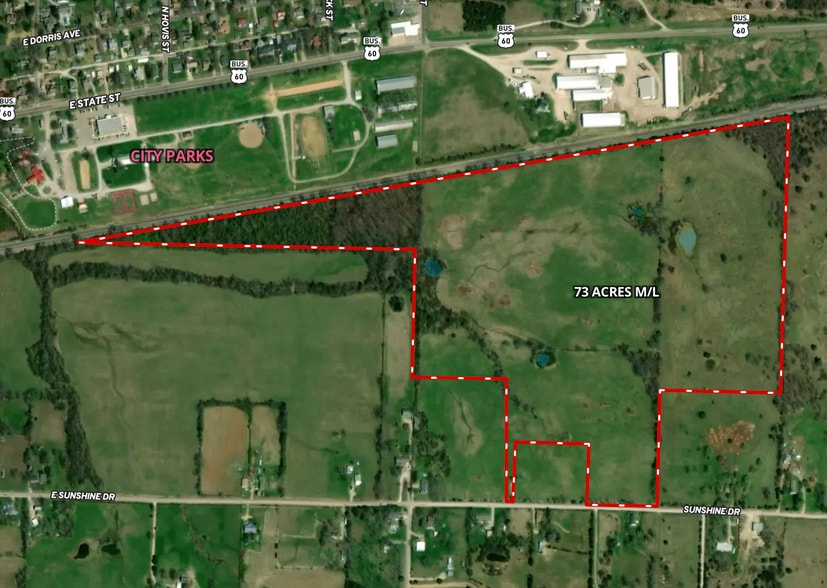 Primary Photo Of TBD Sunshine St, Mountain Grove Land For Sale