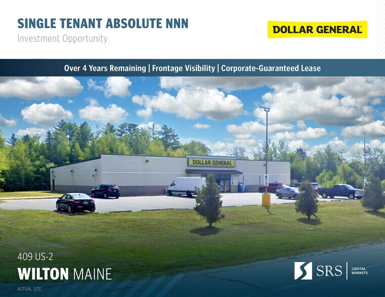 Primary Photo Of 409 US Route 2 E, Wilton Freestanding For Sale