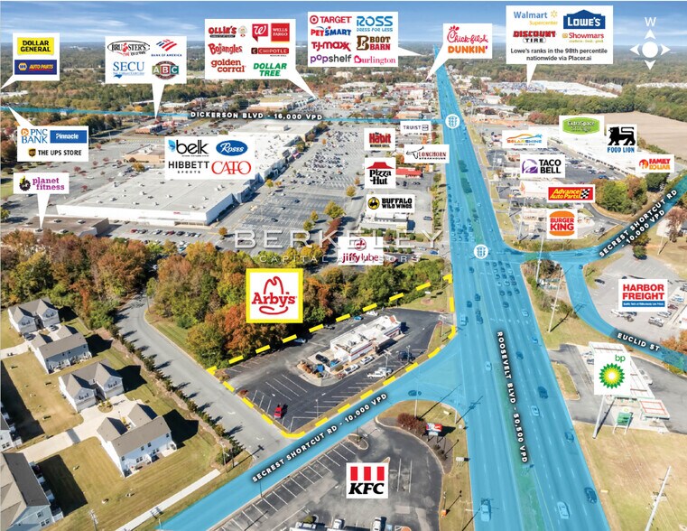More Photos Of 2101 W Roosevelt Blvd, Monroe Fast Food For Sale