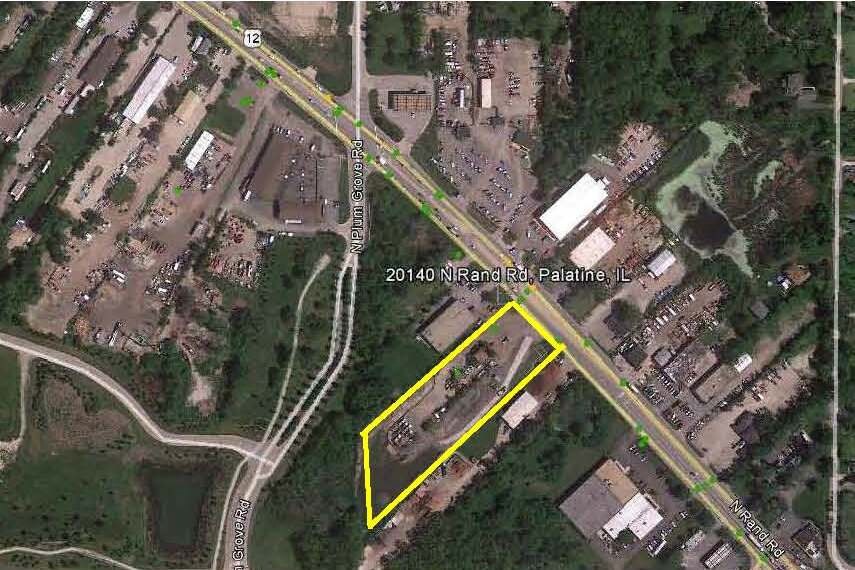 Primary Photo Of 20140-20152 N Rand Rd, Palatine Land For Sale